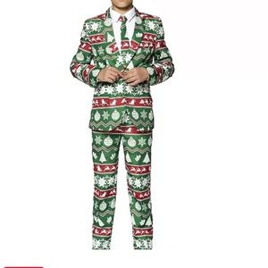 NWT boys holiday suit size XL Suitmeister Brand